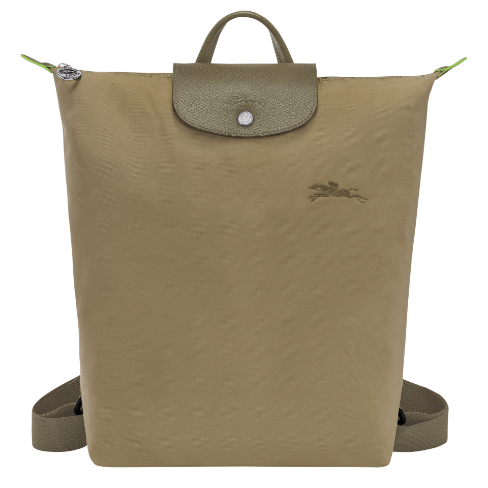 Le Pliage Green M Backpack Artichoke - Canvas
