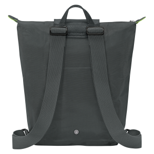 Le Pliage Green M Backpack Graphite – Canvas