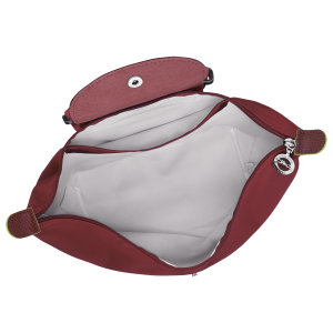 Le Pliage Green M Backpack Pomegranate – Canvas