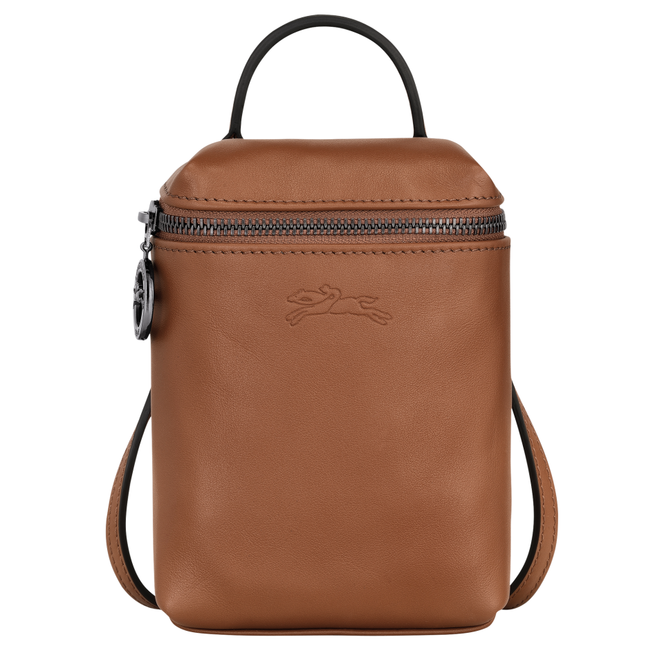 Le Pliage Xtra XS Crossbody bag Cognac - Leather