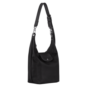 Le Pliage Xtra M Shoulder bag Black – Leather