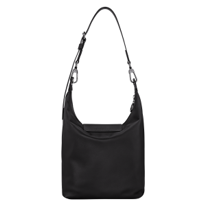 Le Pliage Xtra M Shoulder bag Black – Leather