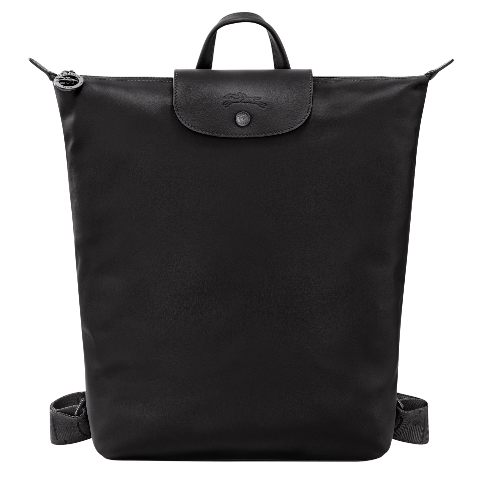 Le Pliage Xtra M Backpack Black - Leather