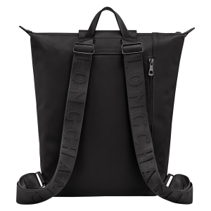 Le Pliage Xtra M Backpack Black – Leather