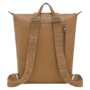 Le Pliage Xtra M Backpack Tobacco – Leather