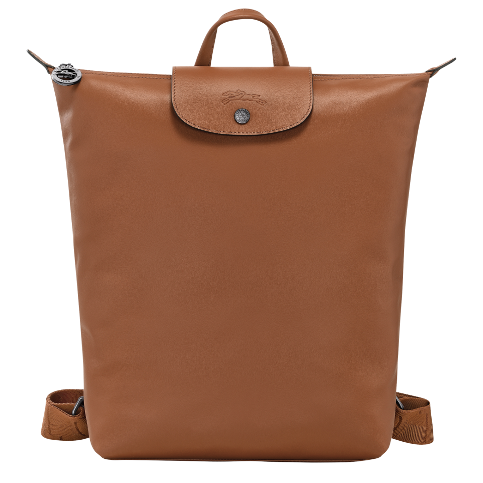 Le Pliage Xtra M Backpack Cognac - Leather