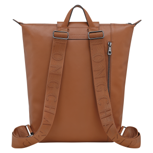 Le Pliage Xtra M Backpack Cognac – Leather