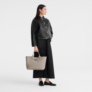 Le Roseau L Handbag Clay – Leather