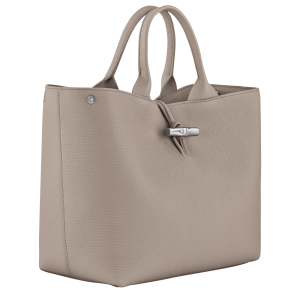Le Roseau L Handbag Clay – Leather