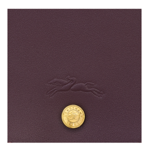 Épure M Crossbody bag Eggplant – Leather