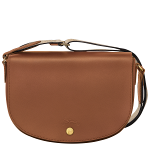 Épure M Crossbody bag Cognac – Leather