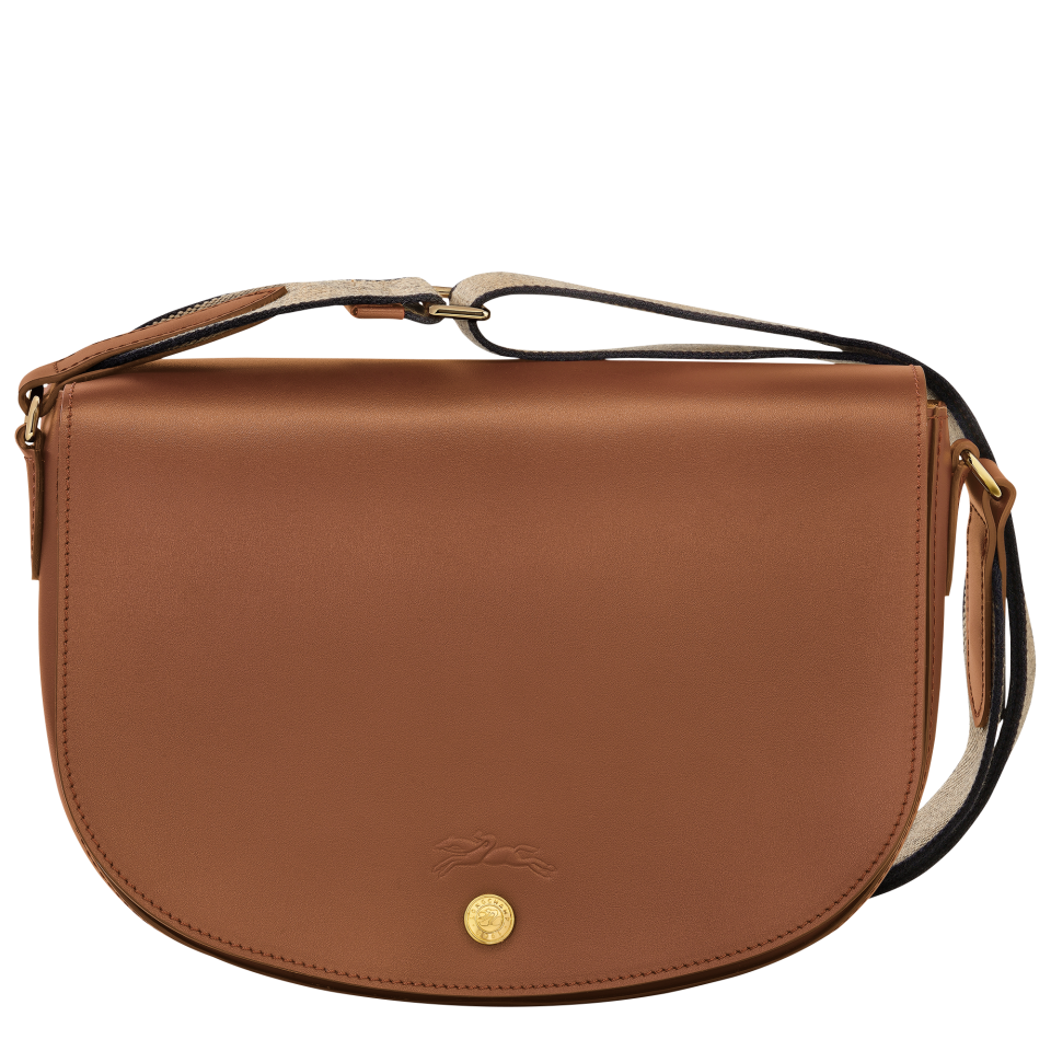 Épure M Crossbody bag Cognac - Leather