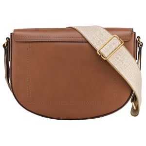 Épure M Crossbody bag Cognac – Leather