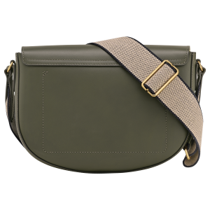 Épure M Crossbody bag Khaki – Leather