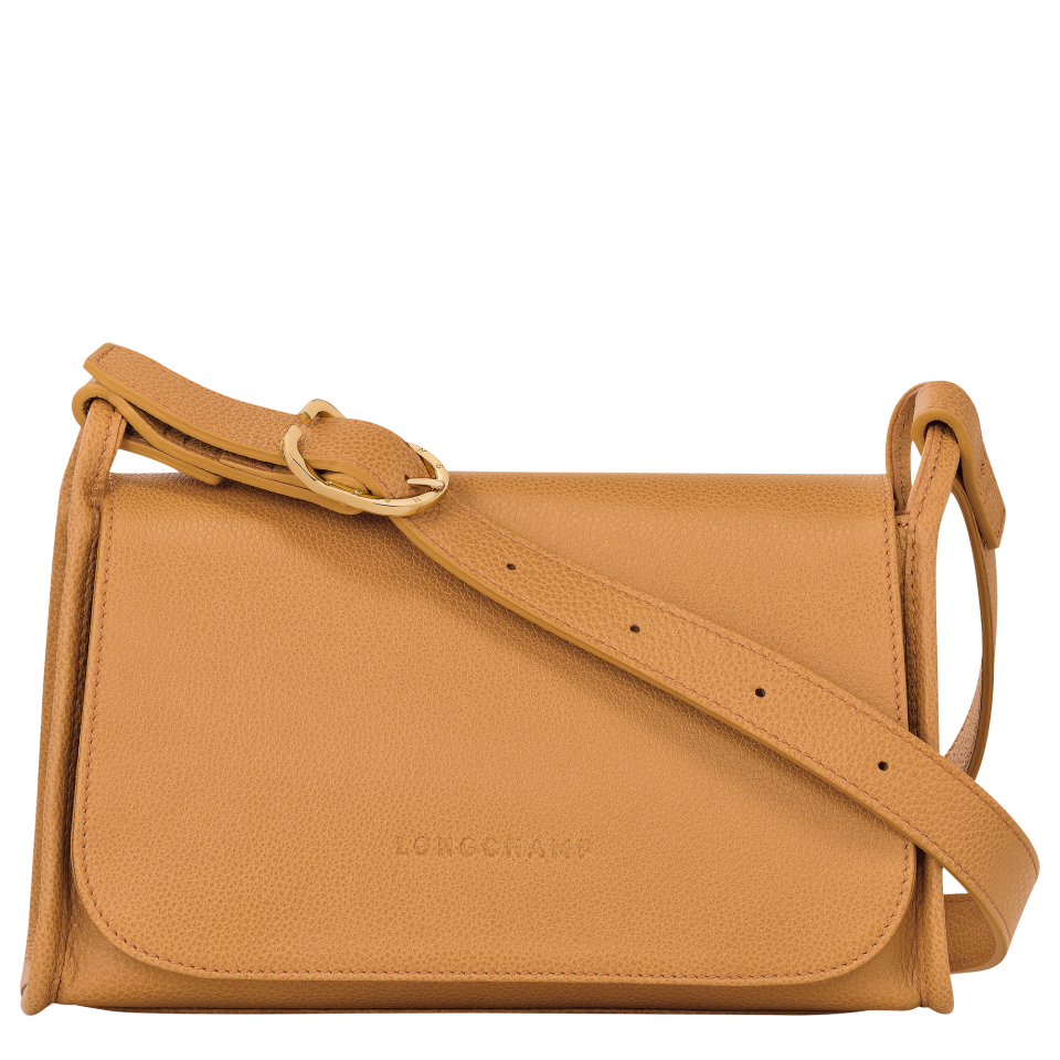 Le Foulonné M Crossbody bag Walnut - Leather