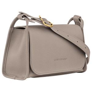 Le Foulonné M Crossbody bag Turtledove – Leather
