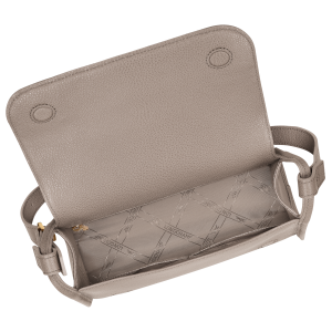Le Foulonné M Crossbody bag Turtledove – Leather