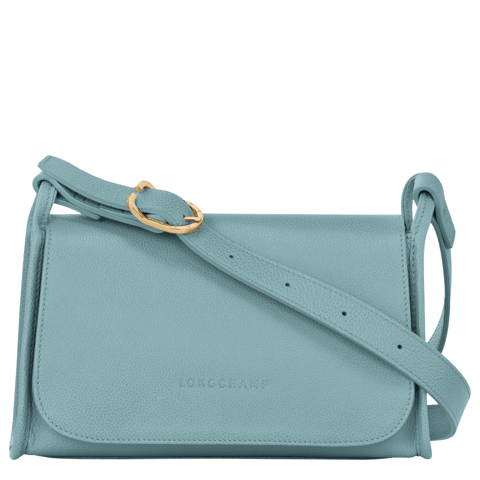 Le Foulonné M Crossbody bag Eucalyptus - Leather
