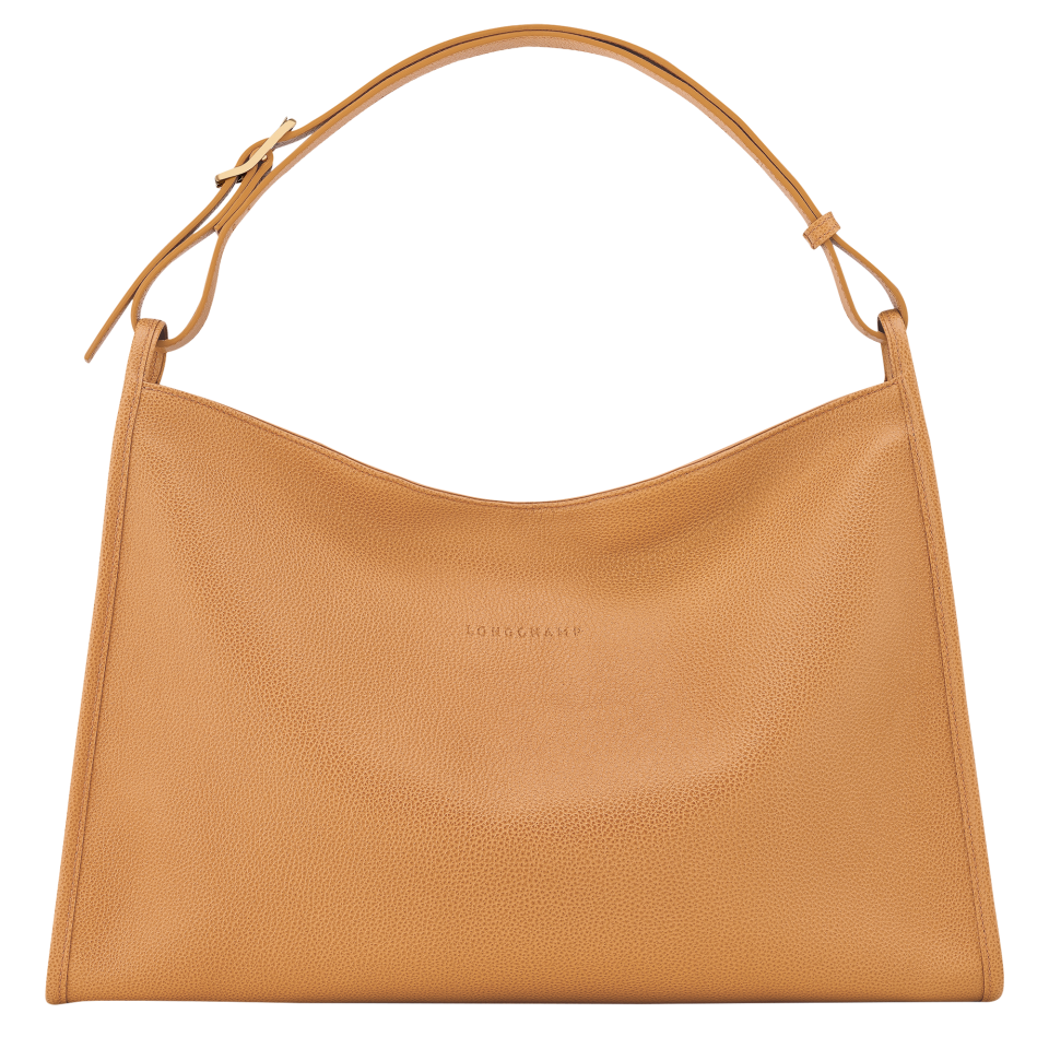 Le Foulonné XL Shoulder bag Walnut - Leather