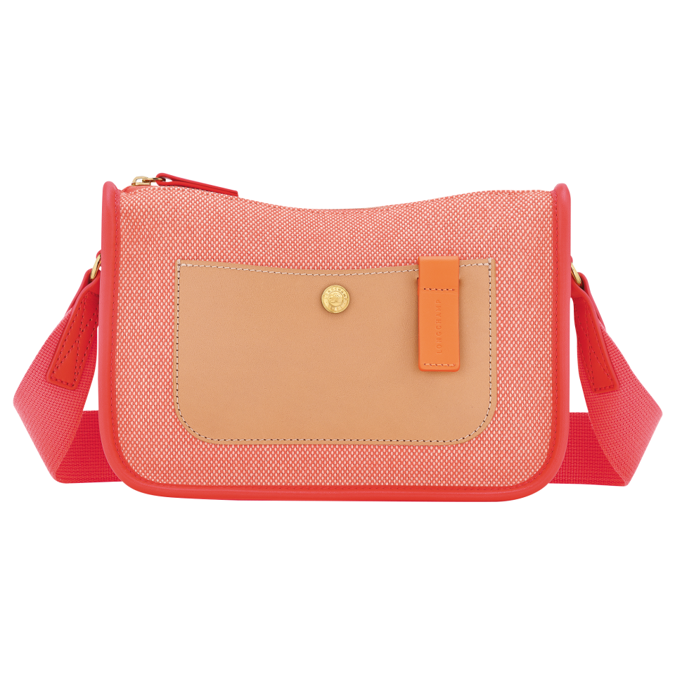 Le Foulonné S Crossbody bag Tomato - Canvas