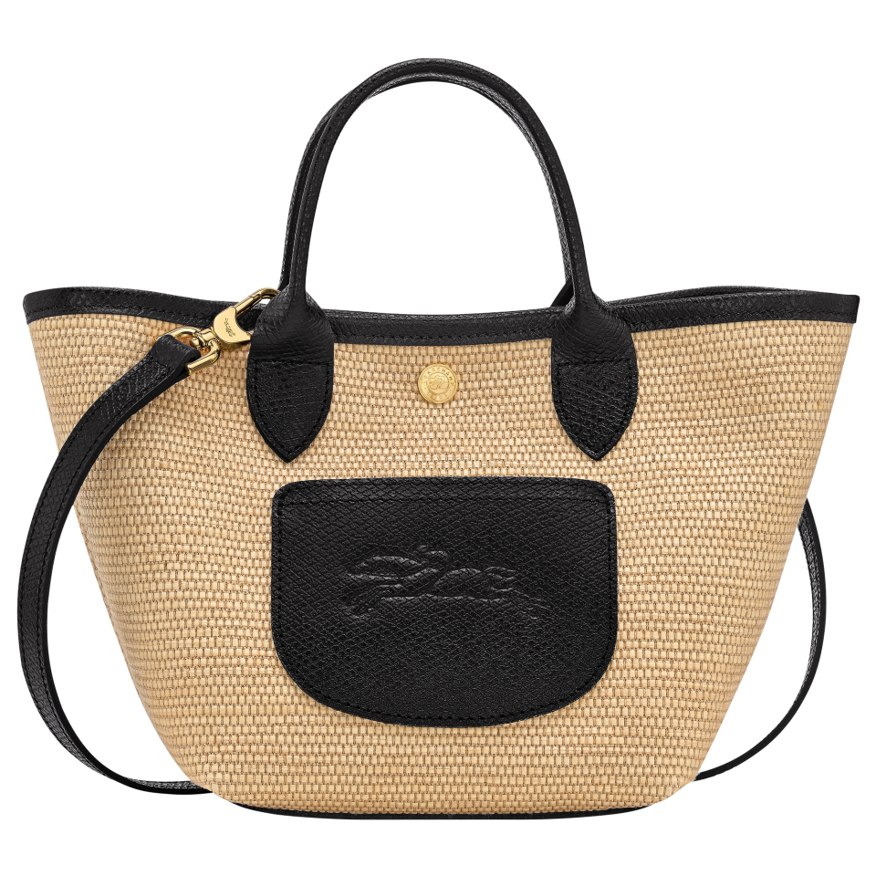 Le Pliage Collection XS Basket bag Black - Canvas
