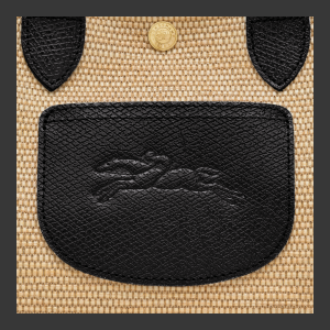 Le Pliage Collection XS Basket bag Black – Canvas