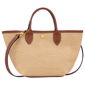 Le Pliage Collection XS Basket bag Brown – Canvas