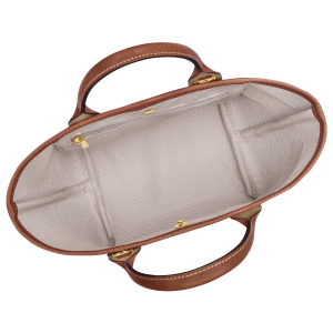 Le Pliage Collection XS Basket bag Brown – Canvas