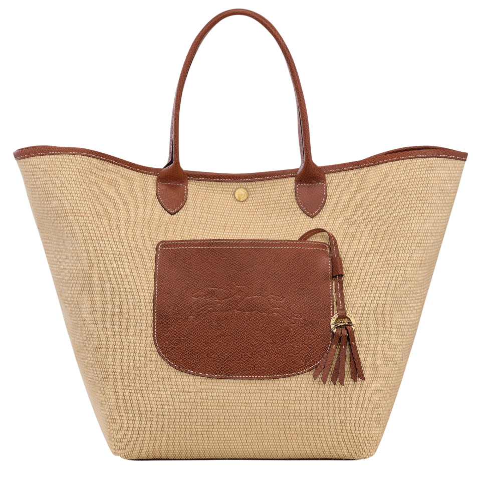 Le Pliage Collection L Basket bag Brown - Canvas