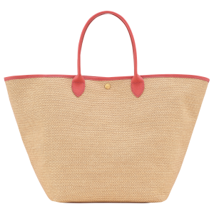 Le Pliage Collection L Basket bag Blush – Canvas