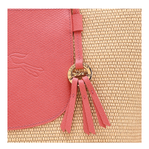 Le Pliage Collection L Basket bag Blush – Canvas