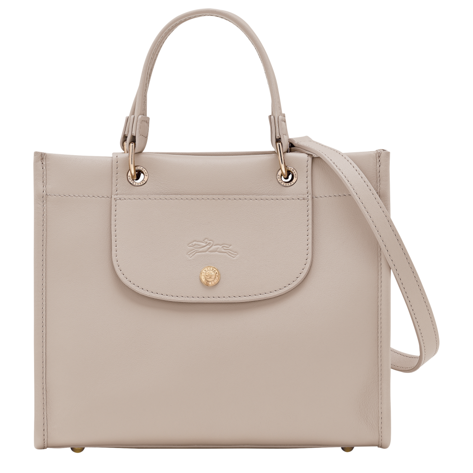 Cabas Longchamp S Handbag Clay - Leather