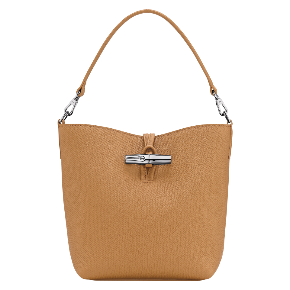Le Roseau XS Bucket bag Walnut - Leather