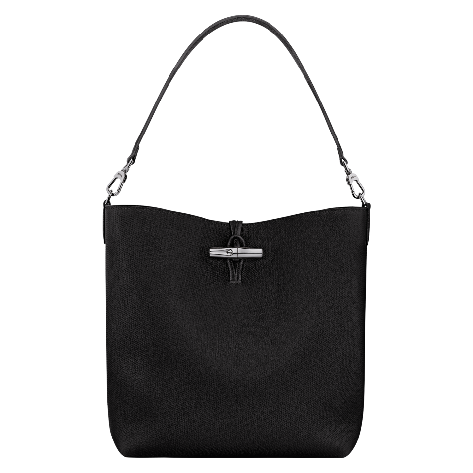 Le Roseau M Hobo bag Black - Leather