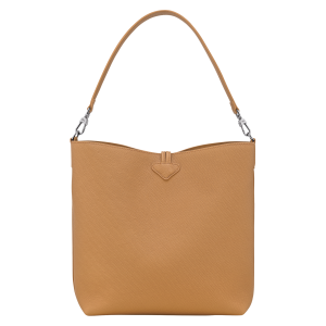Le Roseau M Hobo bag Walnut – Leather