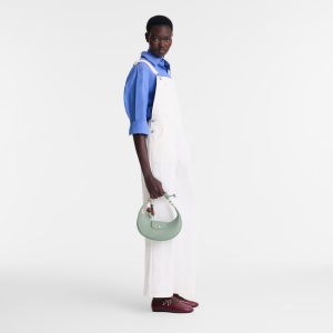 Le Pliage Xtra M Shoulder bag Celadon – Leather