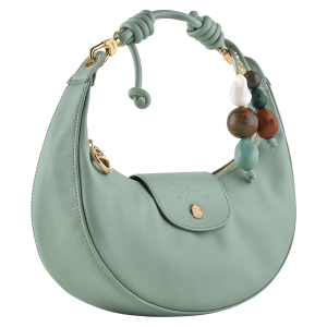 Le Pliage Xtra M Shoulder bag Celadon – Leather