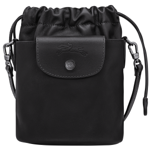 Le Pliage Xtra XS Bucket bag Black – Leather