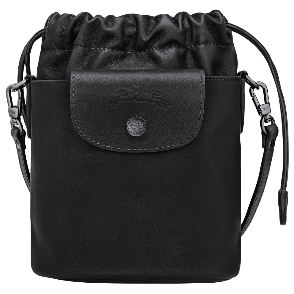 Le Pliage Xtra XS Bucket bag Black - Leather