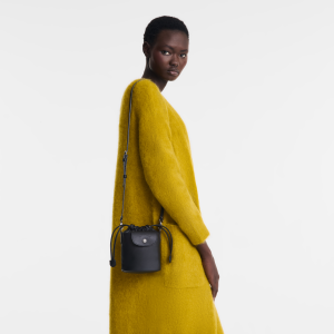Le Pliage Xtra XS Bucket bag Black – Leather