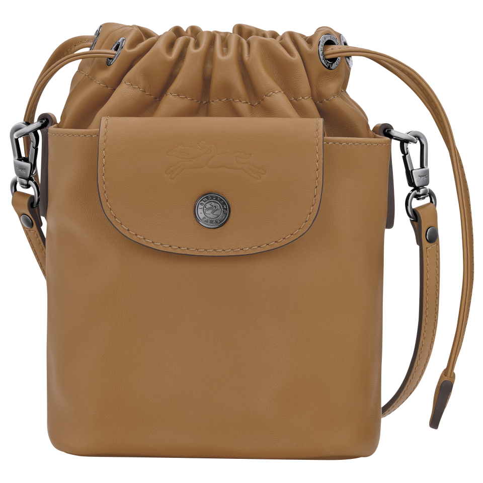 Le Pliage Xtra XS Bucket bag Tobacco - Leather