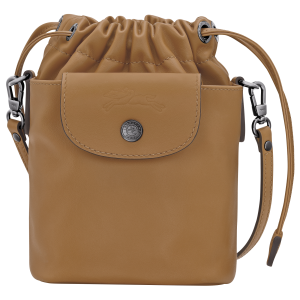 Le Pliage Xtra XS Bucket bag Tobacco – Leather
