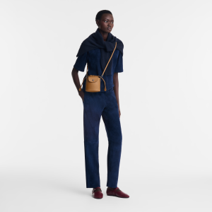 Le Pliage Xtra XS Bucket bag Tobacco – Leather