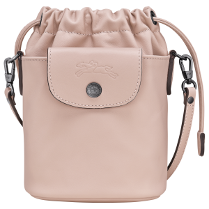 Le Pliage Xtra XS Bucket bag Nude – Leather