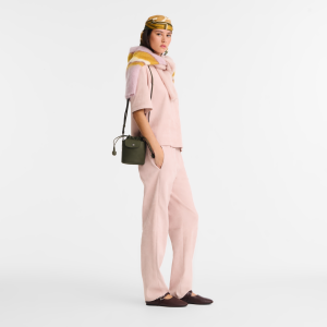 Le Pliage Xtra XS Bucket bag Fir – Leather