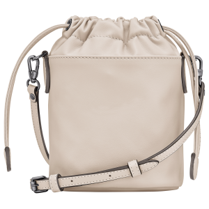 Le Pliage Xtra XS Bucket bag Paper – Leather