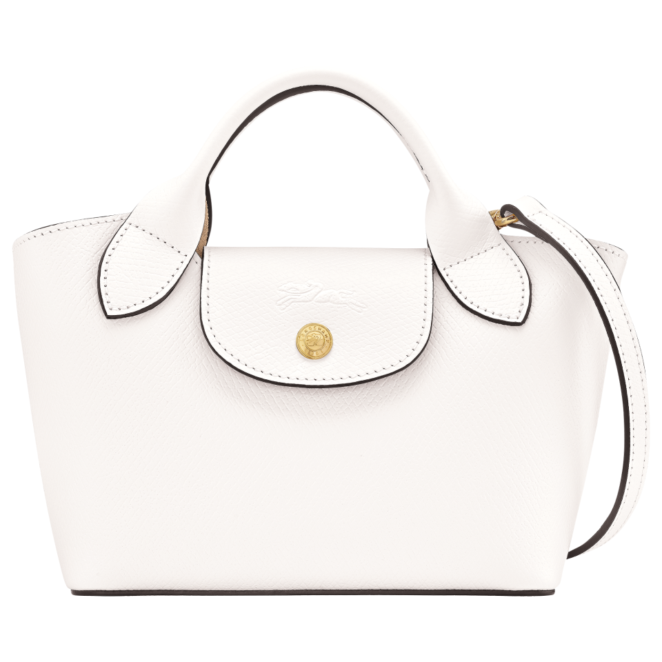 Épure XS Tote bag White - Leather