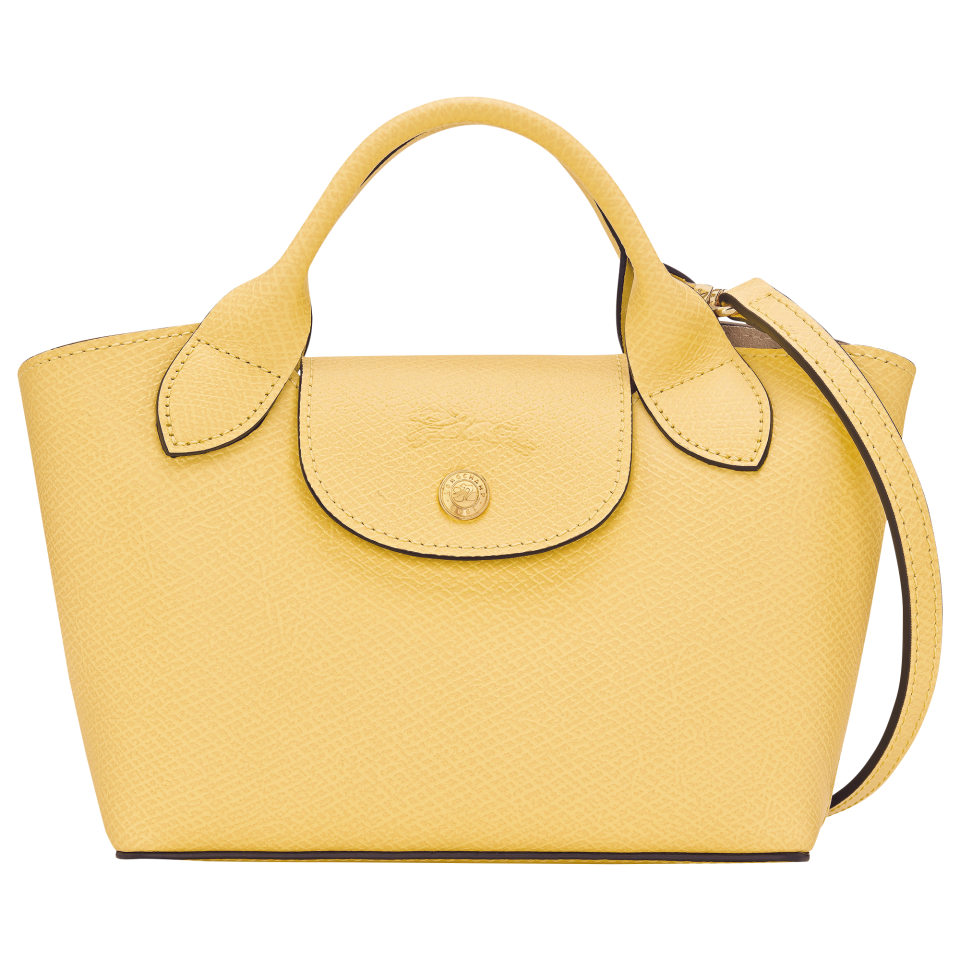 Épure XS Tote bag Yellow Chick - Leather