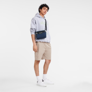 Le Pliage Energy S Camera bag Navy – Recycled canvas