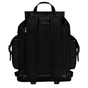 Boxford Backpack Black – Recycled canvas